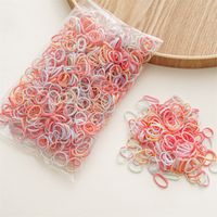 Simple Style Solid Color Rubber Band Handmade Hair Tie sku image 5