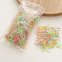 Simple Style Solid Color Rubber Band Handmade Hair Tie sku image 3