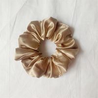 Simple Style Commute Solid Color Cloth Handmade Pleated Hair Tie sku image 4