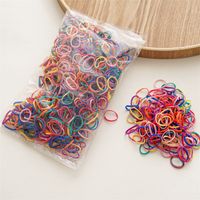 Simple Style Solid Color Rubber Band Handmade Hair Tie sku image 2