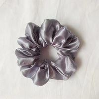 Einfacher Stil Pendeln Einfarbig Tuch Handgemacht Falten Haargummi sku image 9