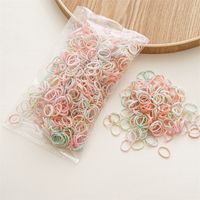 Simple Style Solid Color Rubber Band Handmade Hair Tie sku image 4