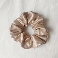 Simple Style Commute Solid Color Cloth Handmade Pleated Hair Tie sku image 3