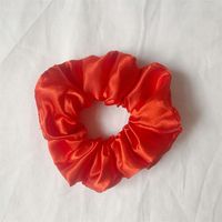 Simple Style Commute Solid Color Cloth Handmade Pleated Hair Tie sku image 17