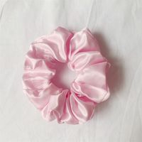 Simple Style Commute Solid Color Cloth Handmade Pleated Hair Tie sku image 15