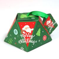 Christmas Cute Santa Claus Elk Paper Party Gift Wrapping Supplies sku image 5