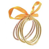 Simple Style Classic Style Round Bow Knot Silica Gel Unisex Buddhist Bangle sku image 25