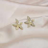 1 Pair Casual Simple Style Heart Shape Flower Bow Knot Enamel Plating Inlay Alloy Rhinestones Pearl Drop Earrings sku image 1