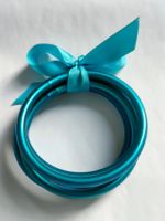 Retro Simple Style Solid Color Bow Knot Silica Gel Women's Wristband sku image 19