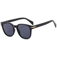 Casual Solid Color Pc Resin Square Full Frame Men's Sunglasses sku image 5
