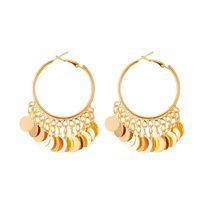 Simple Style Streetwear Solid Color Metal Copper Plating Hollow Out Inlay Zircon 18k Gold Plated Gold Plated Silver Plated Women's Earrings sku image 22