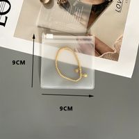 Simple Style Solid Color EVA Jewelry Packaging Bags sku image 4