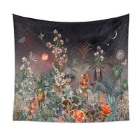 Casual Flower Polyester Tapestry main image 4