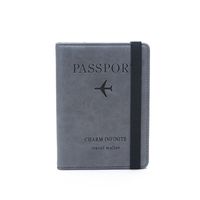 Women's Letter Solid Color Airplane Pu Leather Open Wallets main image 5