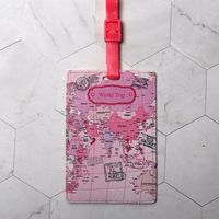 Cartoon Style Geometric Pu Leather Passport Holders sku image 8