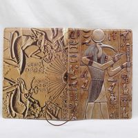 Carpeta De Protección De Certificado Creativo Personalizado De Egipto, Paquete De Tarjeta De Pasaporte, Cubierta De Almacenamiento De Certificados, Suministros De Viaje Al Extranjero main image 3