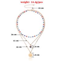 Streetwear Eye Alloy Plating Women's Layered Necklaces main image 4