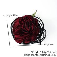 Romantisch Rose Tuch Handgemacht Frau Halskette main image 2