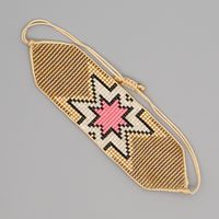 Ethnic Style Pentagram Hexagram Butterfly Glass Wholesale Bracelets sku image 19