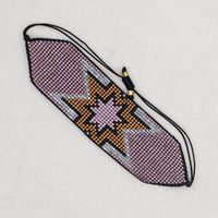 Ethnic Style Pentagram Hexagram Butterfly Glass Wholesale Bracelets sku image 20