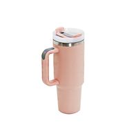 Casual Solid Color Stainless Steel Thermos Cup sku image 2