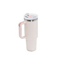 Casual Solid Color Stainless Steel Thermos Cup sku image 4