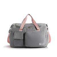 Unisex Classic Style Solid Color Nylon Travel Bags main image 4