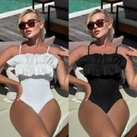 Women's Sexy Solid Color Backless 1 Piece One Piece main image 1