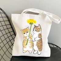 Women's Cute Cat Shopping Bags main image 4