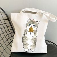 Women's Cute Cat Shopping Bags sku image 20