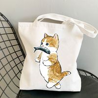 Femmes Mignon Chat Sac De Courses sku image 14