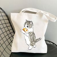 Women's Cute Cat Shopping Bags sku image 18