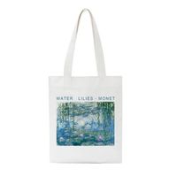 Women's Artistic Oil Painting Shopping Bags sku image 4