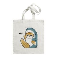 Women's Cute Cat Shark Shopping Bags sku image 15