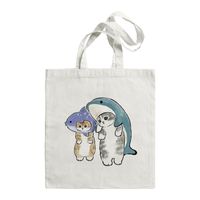 Women's Cute Cat Shark Shopping Bags sku image 19