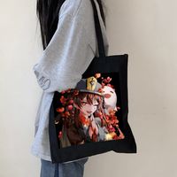 Women's Cartoon Style Portrait Shopping Bags main image 2