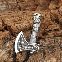 Retro Cool Style Axe Alloy Plating Men's Pendant Necklace main image 3