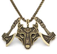 Retro Cool Style Axe Alloy Plating Men's Pendant Necklace main image 2