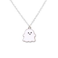 Ig Style Cute Ghost Alloy Enamel Plating Unisex Pendant Necklace sku image 2