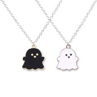 Ig Style Cute Ghost Alloy Enamel Plating Unisex Pendant Necklace main image 3