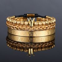 Punk Crown Stainless Steel Bracelets Bangle main image 1