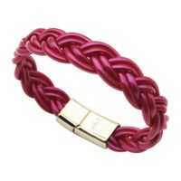 Simple Style Solid Color Alloy Plastic Women's Men's Wristband sku image 2