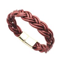 Simple Style Solid Color Alloy Plastic Women's Men's Wristband sku image 12