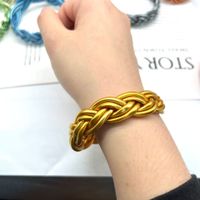 Classic Style Solid Color Silica Gel Unisex Wristband sku image 5