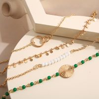 Retro Round Artificial Pearl Alloy Plating Women's Bracelets main image 2
