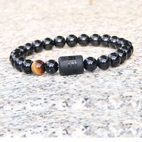 Simple Style Constellation Natural Stone Beaded Carving Bracelets sku image 6