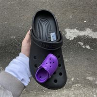 New Hole Shoe Accessories Diy Mini Slippers Creative Shoe Accessories sku image 16