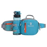 Unisex Sport Einfarbig Nylon Wasserdicht Taille Taschen sku image 4