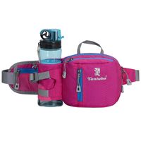 Unisex Sport Einfarbig Nylon Wasserdicht Taille Taschen sku image 7