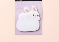 Korean Style Ins Cartoon Cute Special-shaped Sticky Notes Note Paper Creative Thickening Notepad Good-looking Note Sticker Wholesale sku image 3
